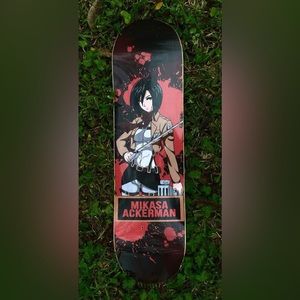 Anime Skateboard Mikasa Ackerman